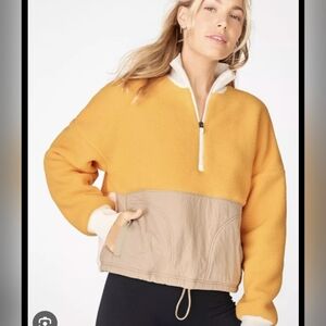 Fabletics fleece quarter zip